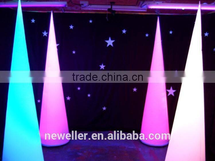 Excellent quality outdoor event led inflatable cone With customized packing