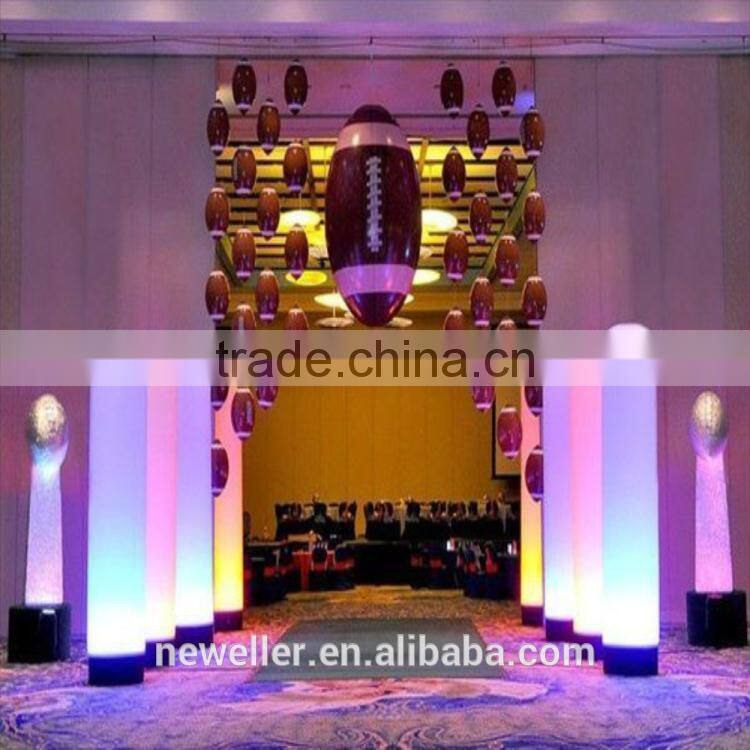 Many Size wedding lighting pillar decoration With customized packing