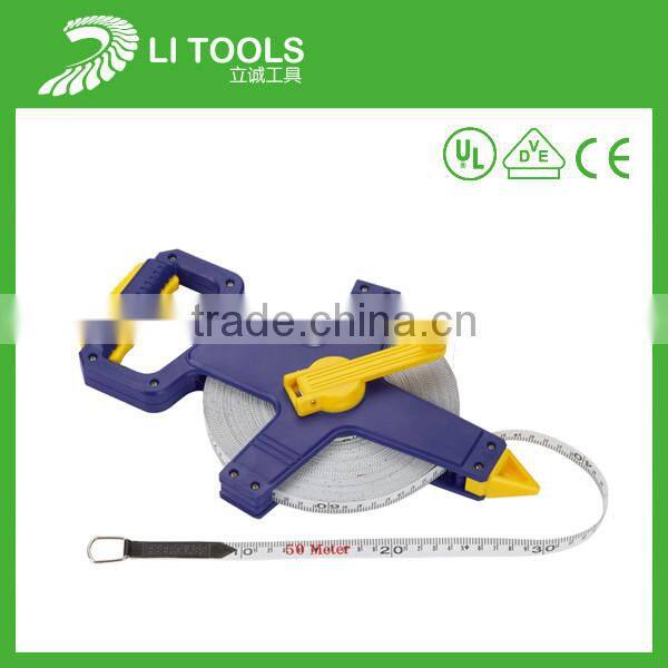 50m engineering retractable fiberglass measuring tape