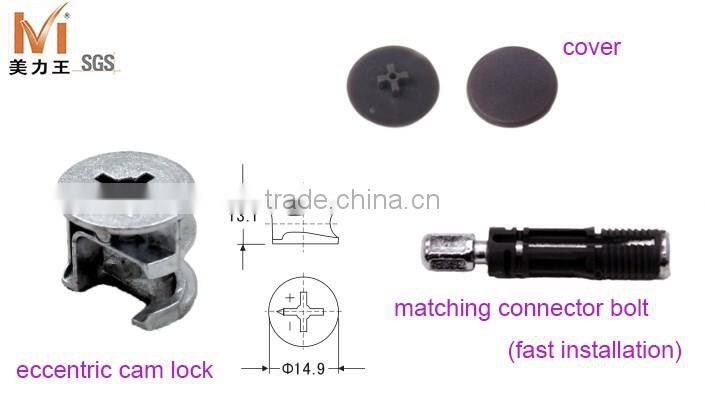supplier high quality furniture connectors eccentric cam lock