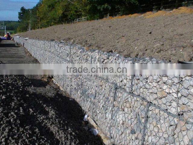 PVC coated or Galvanized Gabion Box