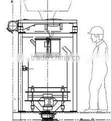 HeBei manufacturer PP jumbo bag/1000kg cicular super sack/U-type big bag /PP FIBC Bag (for sand building material food)