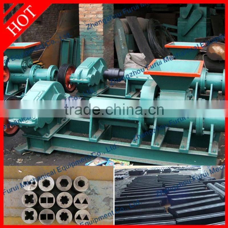 high quality coal rod molding machine/coal powder briquette extruder machine