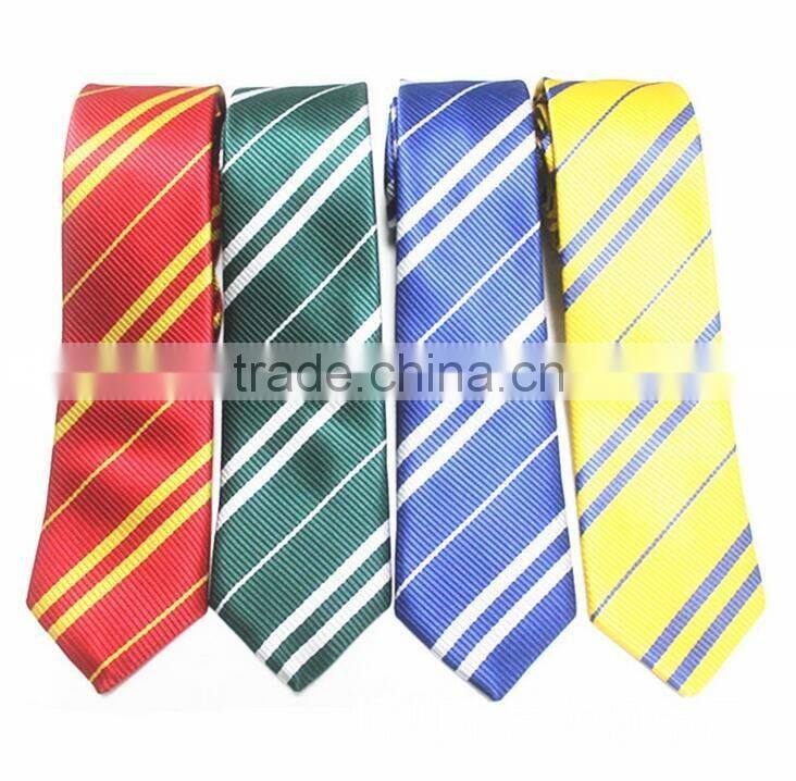Costume Accessory Halloween Party Cosplay Boys Tie with Badge Gryffindor/Slytherin