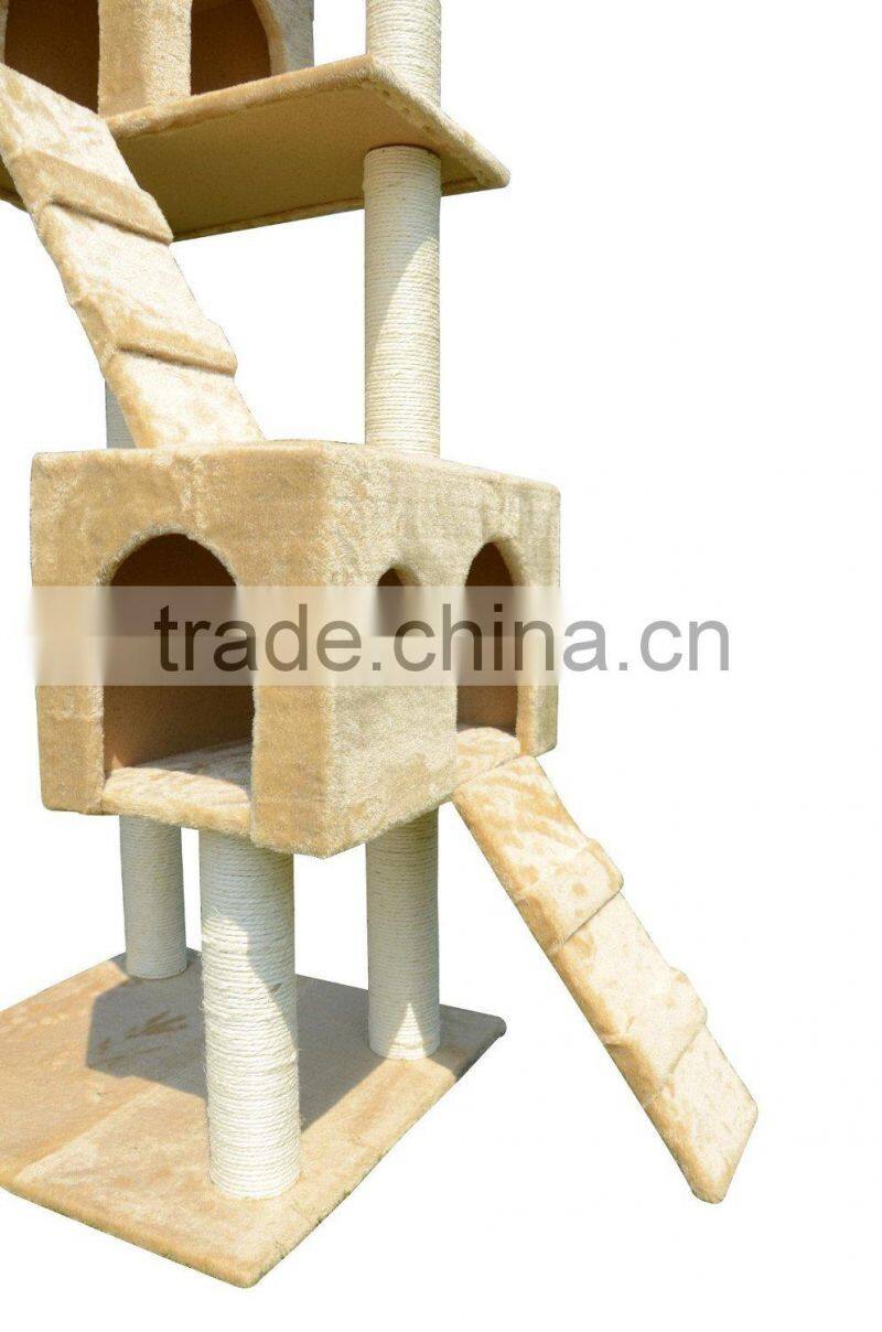 Deluxe Cat Tree Condo Pet Scratcher Furniture Scratcher