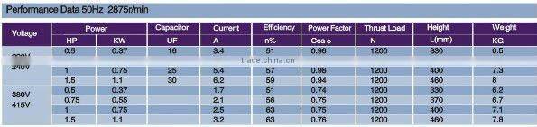 submersible electric motor,ac engine with CE,3inch diameter