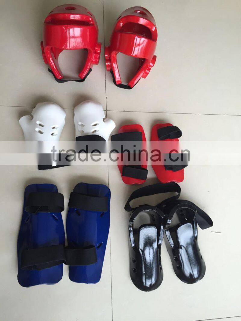 Taekwondo equipment dipped foam red color taekwondo feet protectors