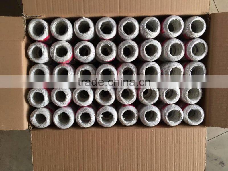 gray color 30 grams pp raffia ball for gardening