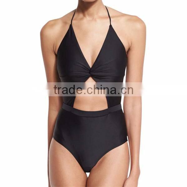 2017 woman hot one piece swim wear