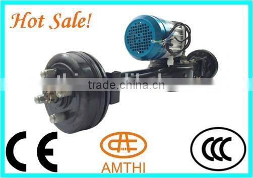 tricycle rear differential axle, two speed rear axle with 2000w motor for tricycle, Strong Power Carga electric tricycle motor,