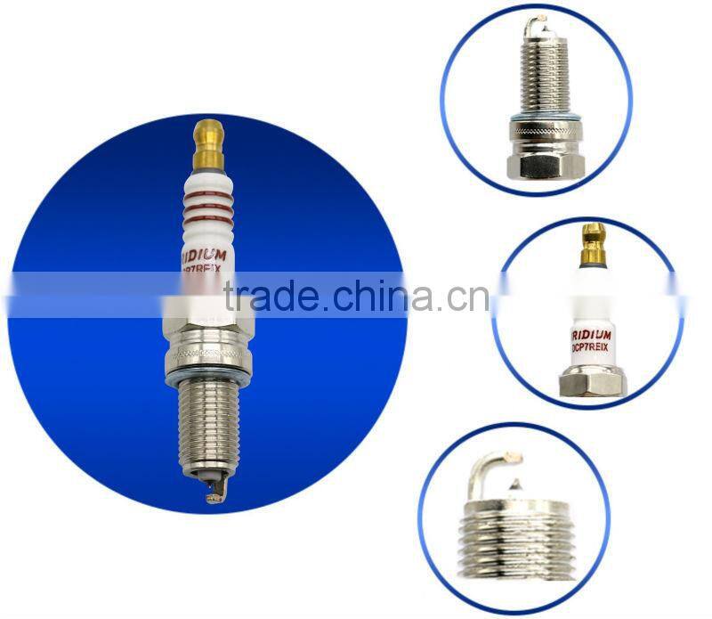 Auto spare parts spark plug DCPR7EIX iridium for Automobile Suzuki