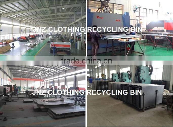 Clothing collection box for outdoor use001