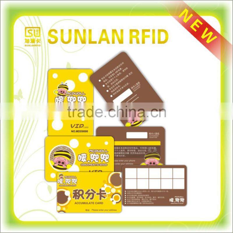 PVC PET ID/IC HF/UHF RFID Card ,palstic smart card