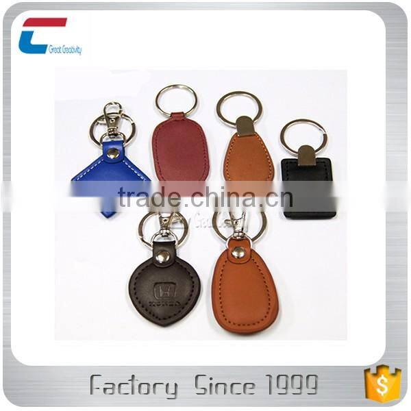China manufacturer custom design contactless writable RFID ABS Keychain Key Fob with rings