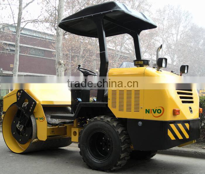 3 ton Single Drum Vibratory Road Roller LSS203 Construction Machinery Compactor Price