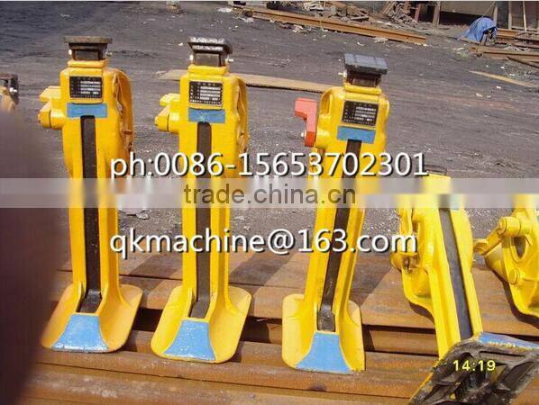 10T steel rail lift mechanical jack ,track jack,rail lifting jack