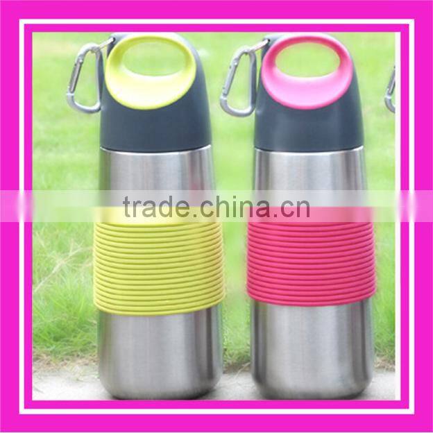 2014 newly mould stainless steel protein shaker bottles