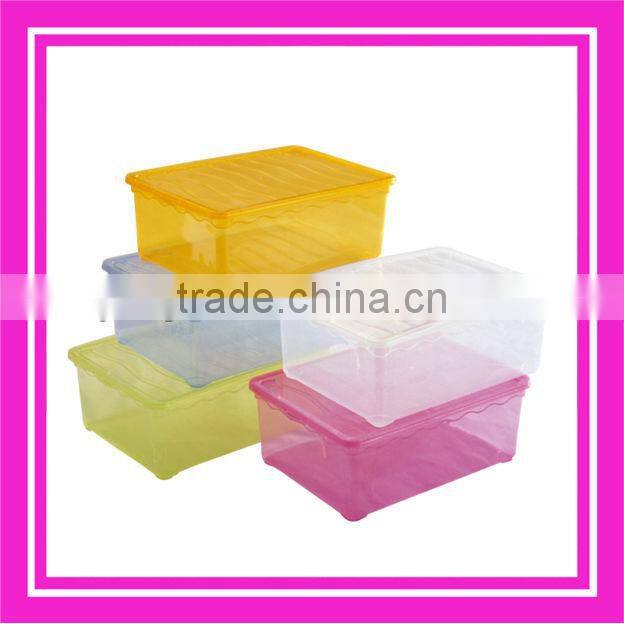 colorful plastic storage container