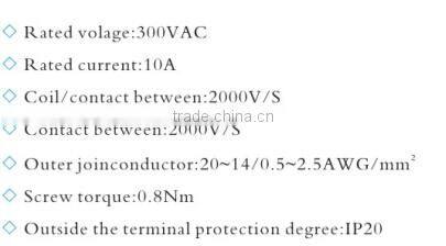 HEIGHT Hot Sale 90.22 Relay Socket /8 pin Relay Socket/General relay socket with High Quality Factory Price