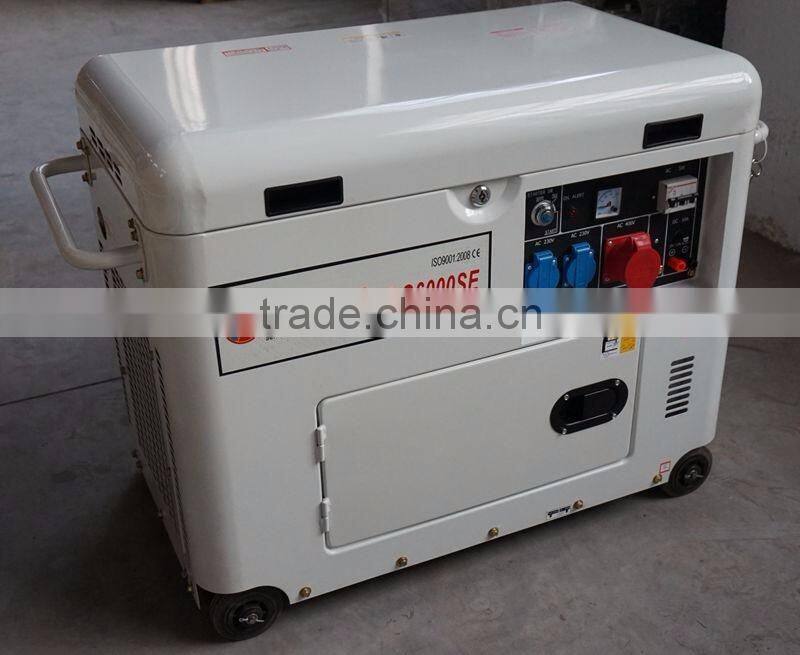 2016 hot sale silent type 5kv diesel generator