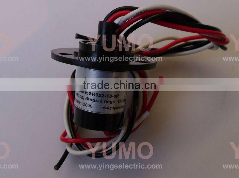 SR022-18-3P Slip ring 3rings 6a per ring