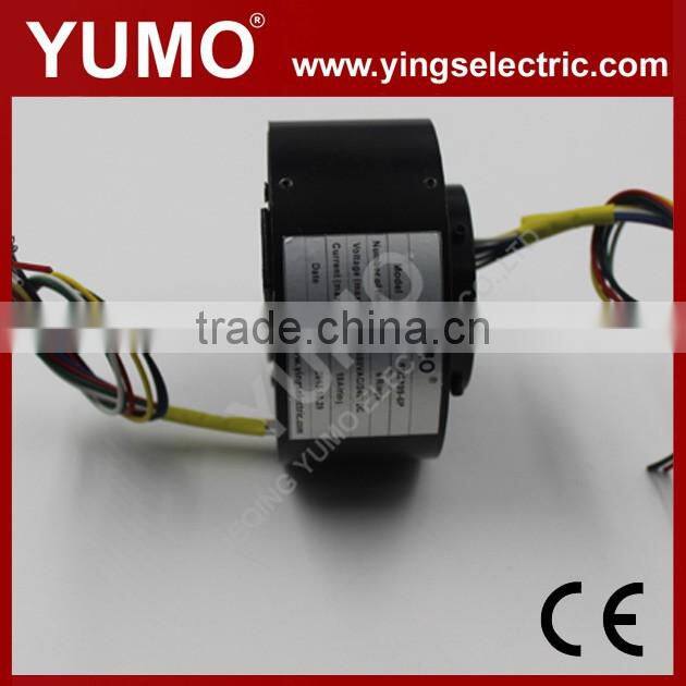 YUMO SR3899-6P electrical alternator slip rings through bore slip ring motor