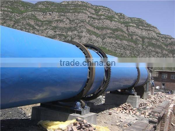 2017 Special design gypsum dryer machine/rotary dryer for drying 7 ton per hour