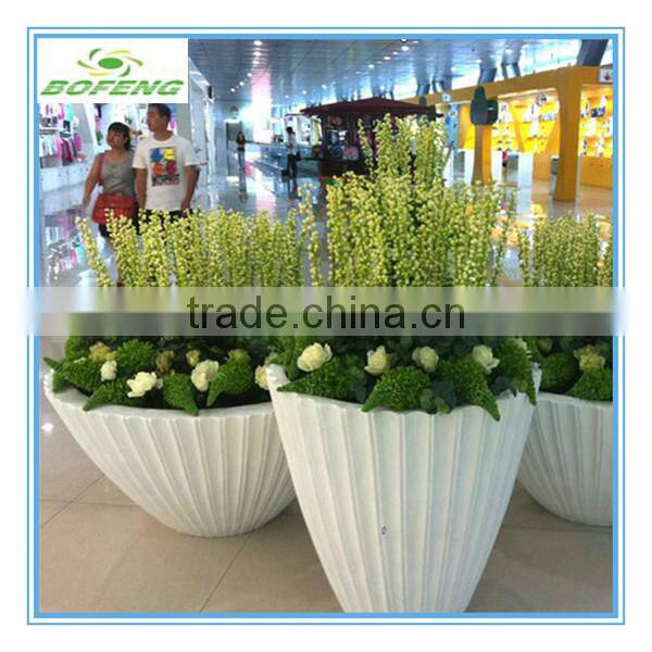 China good supplier hot sale FRP flowerpot GRP colourful flowerpot