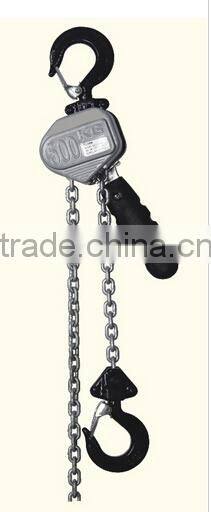 aluminium mini lever chain block with safety latch
