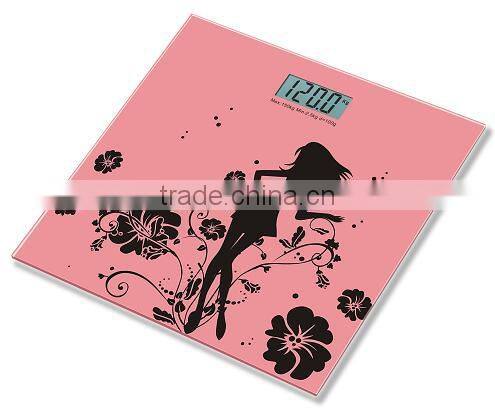 Portable Digital Human Body Weigh Health Electronic LCD Bathroom Weigh Scale