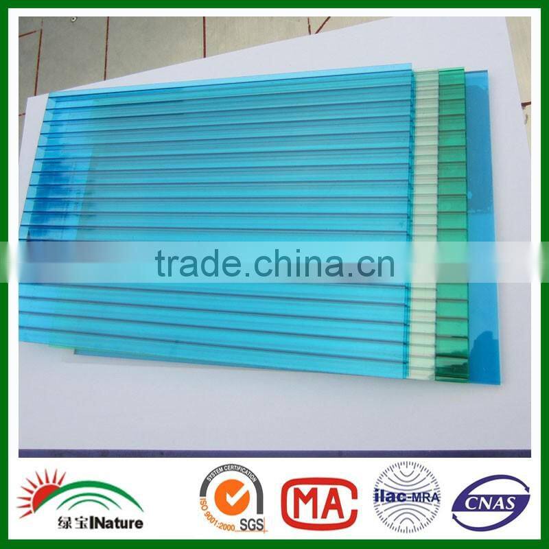 colored polycarbonate sheet polycarbonate board polycarbonate panel PC honeycomb hollow sheet