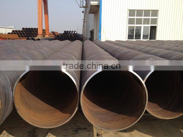 Chinese ssaw steel pipes for ASTM A139 Gr.B spiral welded pipes