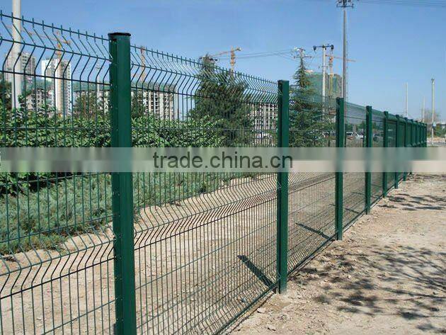 powder coated steel wire mesh fence panels