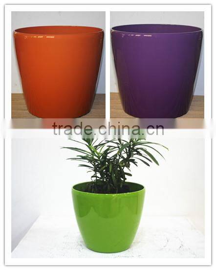 small decorative plastic plant pots indoor, flower pots