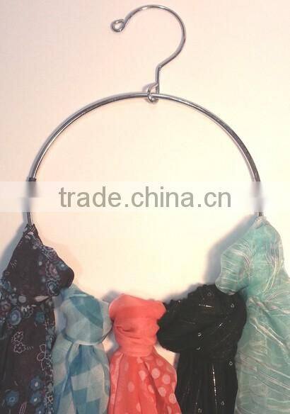 One big circle Scarf/Tie Hanger, closet organizer