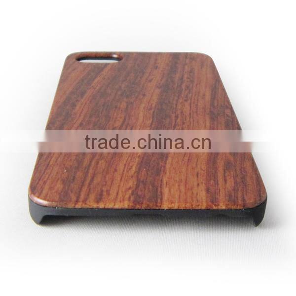 Wood mobile phone case, PC bottom protective back cover for iPhone7