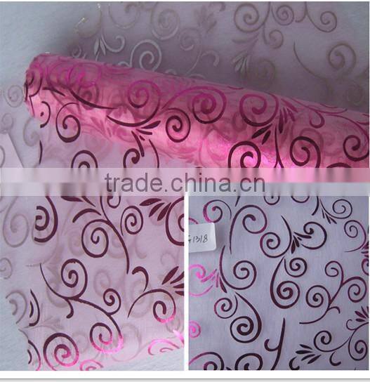 Populor Colorful Organza Fabric Wedding Decoration