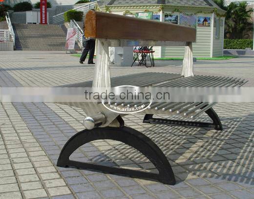 Arlau China Outdoor Furniture Supplier,Cast Iron Gardentable And Chairs/Park Bench/Outdoor Benches,Metal Double Chair