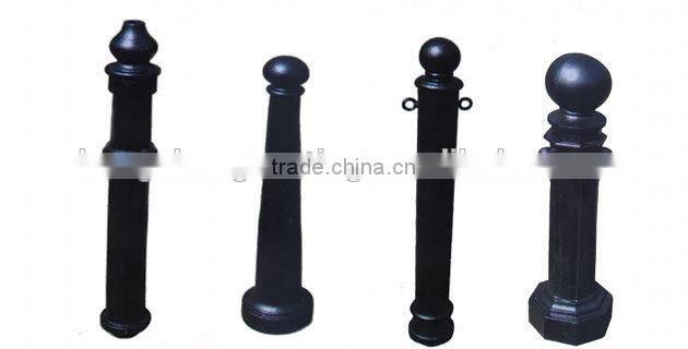 Hengsheng parking barrier traffic barrier cast iron steel fixed bollards