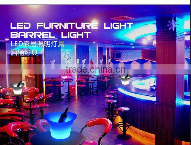 illuminated LED RGB Fruit Bucket, Lighting colorful fruit bucket, led fruit tray