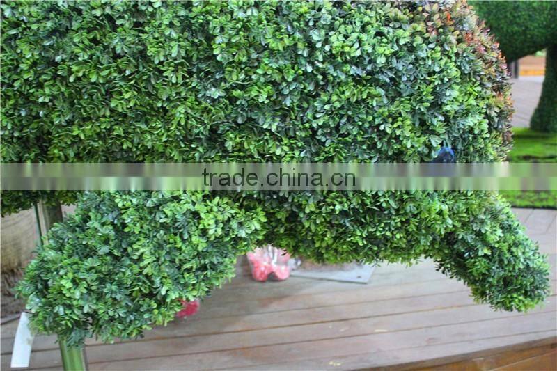 grass statue amusement park ornament garden decor dolphin grass sculpture