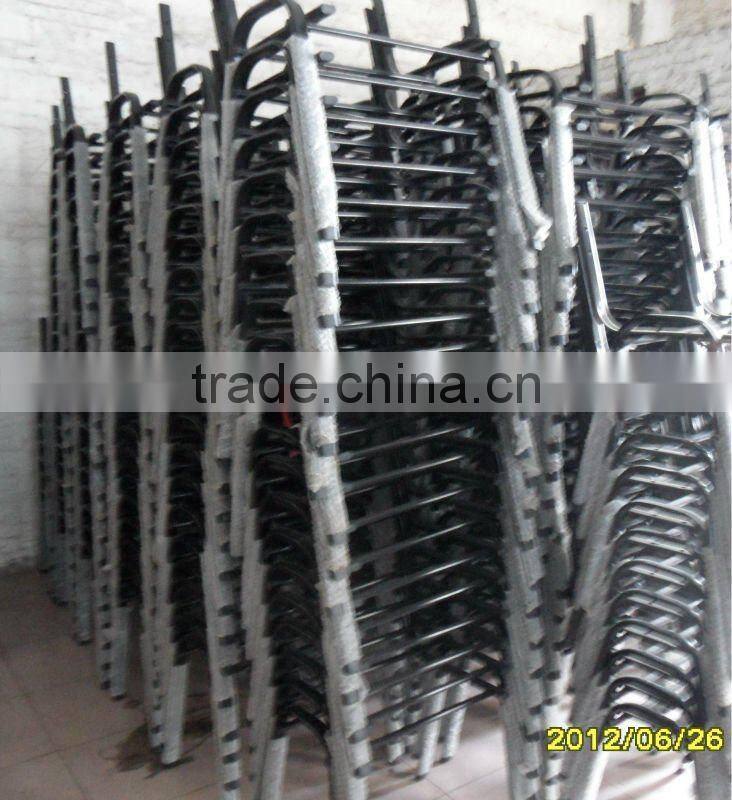 School furniture stackable folding chair 6327