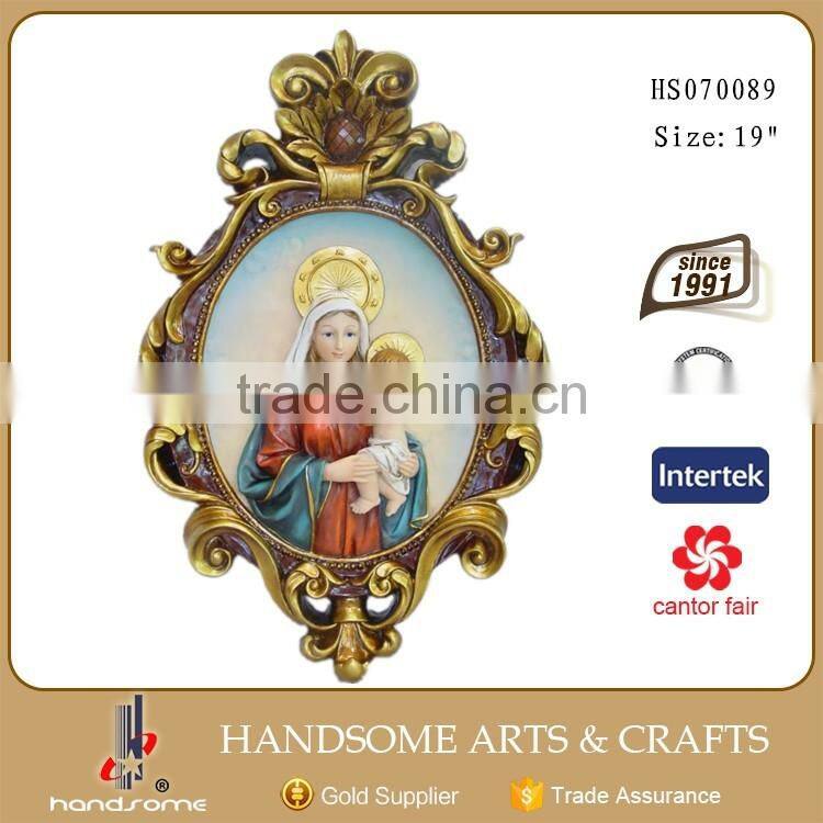 19 Inch Resin Craft Christian Gift Mary and Baby Jesus Statue