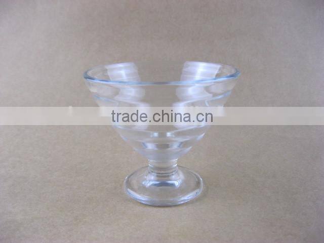 Ice cream glass bowl