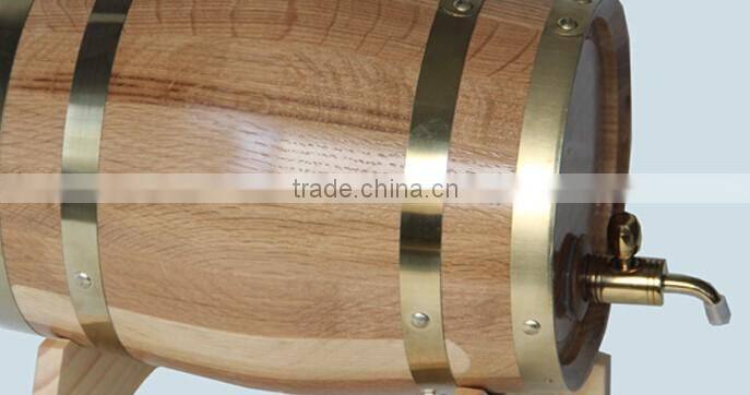 Coffee Wine Metal Tin Wooden Barrel Bucket