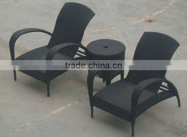 outdoor chairs and tea table