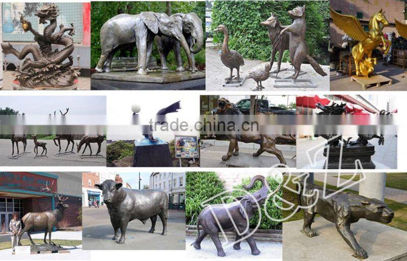 New products metal wall art elephant relief sculpture