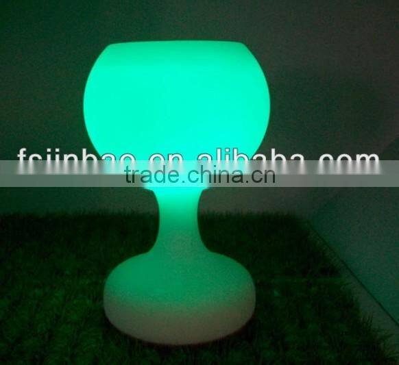 rechargeable LLDPE color change led decorative table lamp