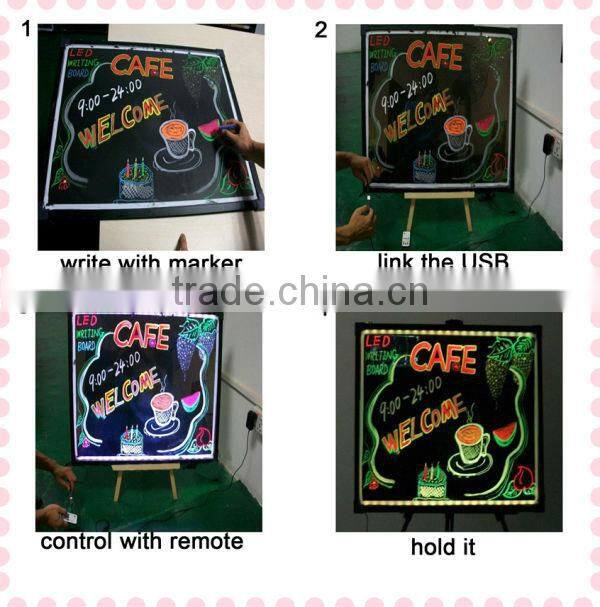 Advertising board LED writing board outdoor CE&RoHS facotry price/outdoor led advertising board