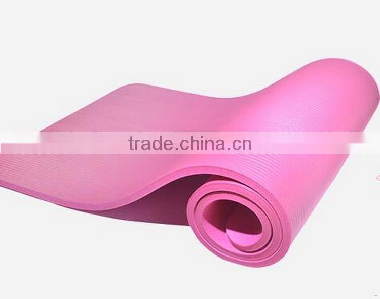 Enviromental washable bottom price nbr plank yoga mat
